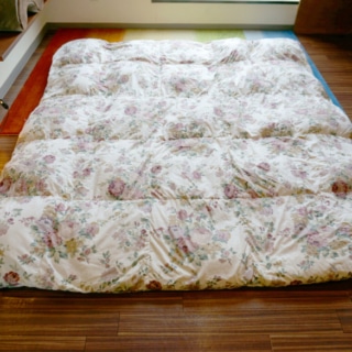 【納品事例】寄り添う眠りからそれぞれの眠りへ ダブルからシングル2枚へリフォーム